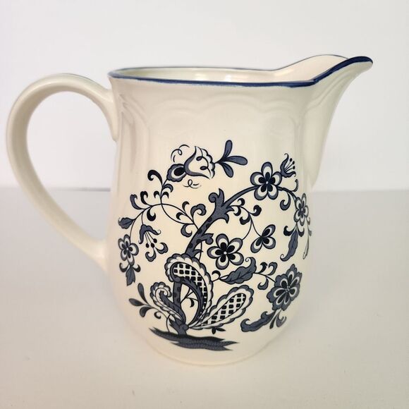 no brand Other - Baker Hart & Stuart Blue Garden Pitcher